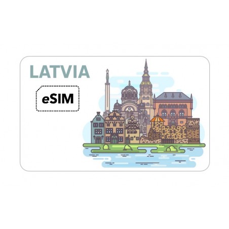 eSIM Letonia Tele2 Roaming