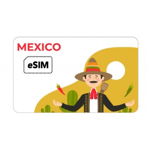 Mexiko. eSIM